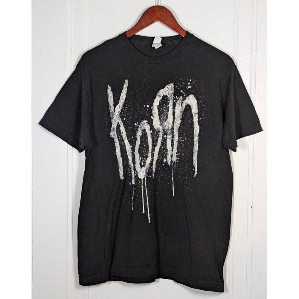 Korn Band T-Shirt Large Still A Freak On A Leash Nu Metal Double Sided Graphic